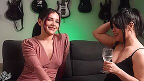 Selena Vega And Min Galilea In Shy Girl Learns Bachata And Gets Her Pussy Devoured By Her Friend