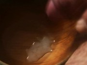 I prepare my cumshot to drink it👅🔥🔥💦💦