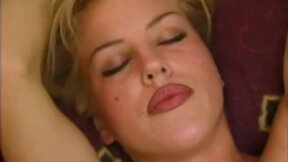 ”Attractive blonde skank Genee Rodgers has a fuck session”