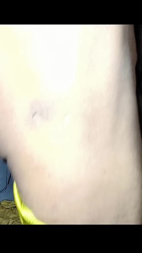 Emotional moment from &quot;Brother in law caught sister in law fingering her pussy then fucked her hard in yellow dress&quot;