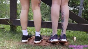 NIKA and PENELOPE - We want to see your dirty and filthy tongue! (4K)