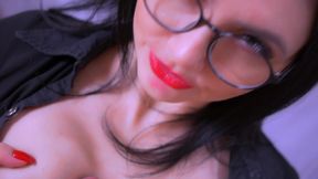 naughty milf pegging her husband s and gets cumshot.