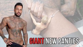 Giant new panties - Lalo Cortez