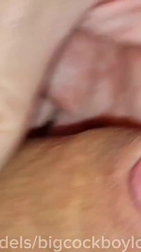 Fucking a Hot Stepson in His Tight Holes for His 18th Birthday!