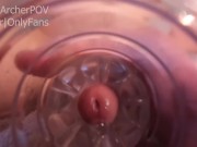 Internal Fleshlight Cumshot