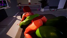 Hulk Dominates Black Widow in Steamy 3D Hentai Encounter – 4K