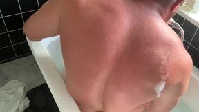 anal bath fun whilst using my cock pump until i cum