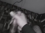 Amateur, joven eyaculando, cum, orgasmo