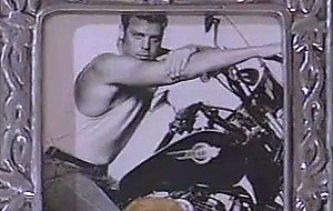 Vintage ts loves piano & cock stroking