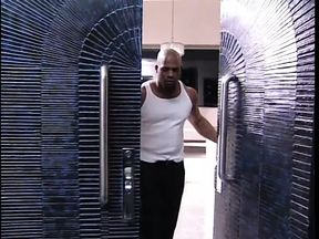 Big black cock stuffed in tight blonde&#039;s pussy