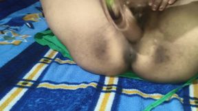 Bhabhi extinguished thirst from fake cock