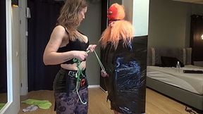 Helpless slut at Mistress Tirza's mercy - 4 - MP4