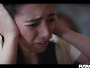Girls Trip Turns Into Transgender Surprise - Shelena Grows Futa Cock from Shemale Ghost Agatha Vega