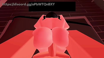 Follando con tetona en un condo de Roblox