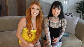 Playful & Breedable Roommates Use Dating App To Find A Third - Awlivv With Elly Clutch And Jak Knife