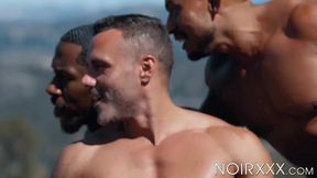 Things get wet and wild after Dillon Diaz joins us for intense dick sucking and ass f