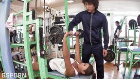 jav gangbang in the gym with athletic japanese girl who need hot sex