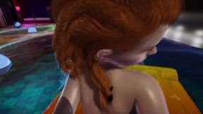 sex pool party nier automata 2b x futa aloy