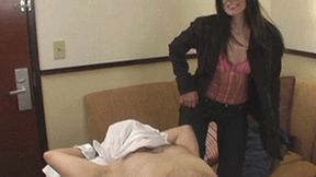 Tied Up Guy Jerked Till He Cums On Faith Summers Hands! (mp4 sd)