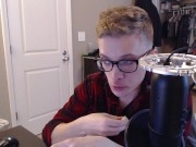 Stepbro eats stepgranny-smith apples after a fresh cut from his stepsis