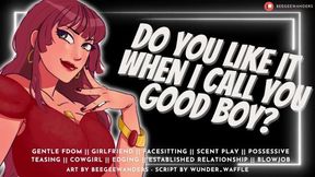 Do You Like It When I Call You Good Boy? Audio Roleplay, Gentle Fdom, Mommydomme Sucks N Fucks With Erotic Audio