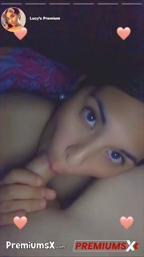 Latina Slut Sucks Dick and Posts Snap Nudes While Spreading Her Wet Pussy