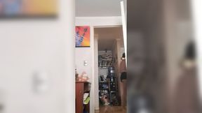 cleaning stepson's bedroom