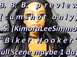 B.B.B. preview: K.L.S. "Biker Hooker" (cum solely) WMV with slow-motion