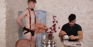 Teen twink will have to do everything that he says