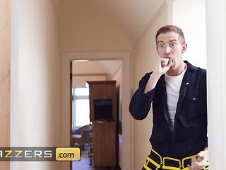 BRAZZERS - Hawt Golden-haired Maya Rose Gets Her Juicy Holes Stuffed By Plumbers Danny D And Xander Corvus