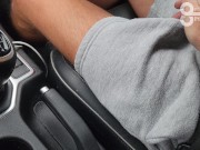 Uber Driver Jerks My Cock!
