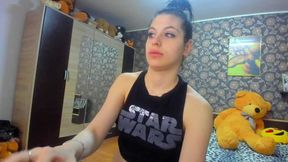 vibe me 25 and u join in my show and there u can see anal, dp, deepthroat, cum creamy, squirt depends how naughty u can be :*