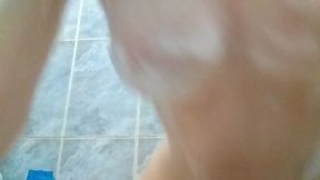 Masturbation in the shower, my young horny body