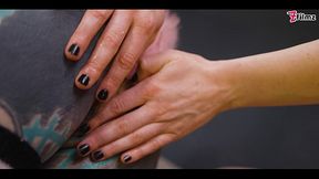 I am your bad KITTEN - lesbian STRAP ON roleplay - BDSM, petplay, CAT, ANAL buttplug - goth, punk, alt porn - ZF024