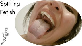 Spitting, mouth fetish and drooling (custom)