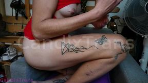 je me filme pendant une cession cam avec un fan !!!toi aussi rejoins-moi !