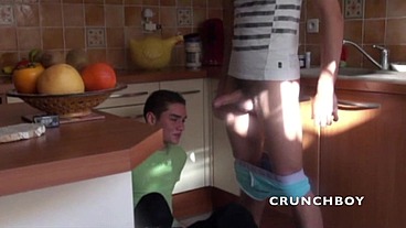 3 MAX fucked by BRIANi in the kitchen