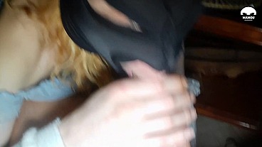 Mamou avec Jade partie 3 abo je sodomise une jolie trans blonde amatrice avant qu'elle me suce et avale mon sperme