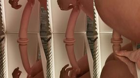 34 gros plan sur ma chatte en miroir