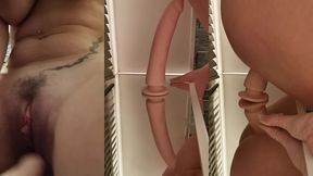 34 gros plan sur ma chatte en miroir