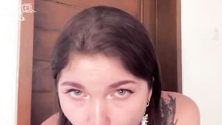 Sloppy deeply gagging compilation