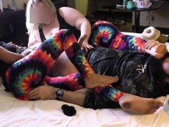 Femdom fetish threesome oral and fuck