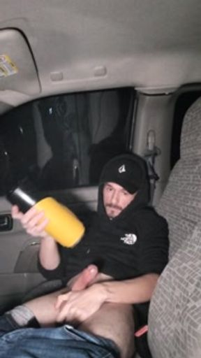 Masturbator Edging and cumming trying to get caught!