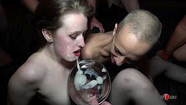 Cum swallow swap creampie gangbang 3 girls