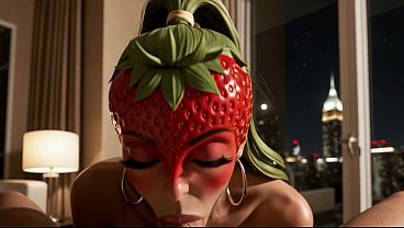 TikTok'_s most-viewed fruit story turned into dirty, deep, uncensored sex - AI-generated content