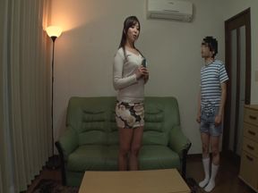 One Time Deal. Stepmother Kaori Crosses the Line and Wants More