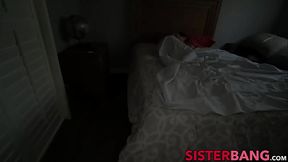 Neveah Snow creampied after interracial stepbrother pounding