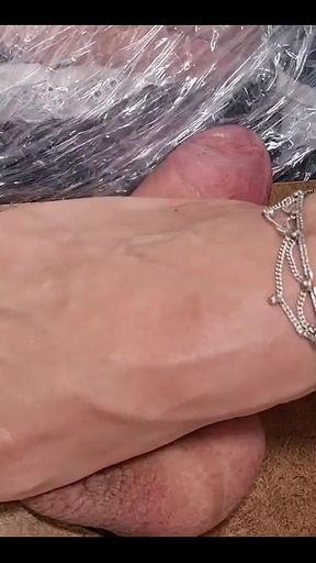 She Wants to Step on a Slave’s Cock!