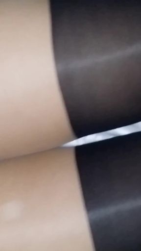 Wife Gives Dani Pleasure in Pantyhose and Stockings