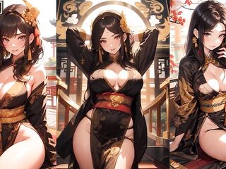 Succubus Edging JOI Manga Game 2 - AI Created
